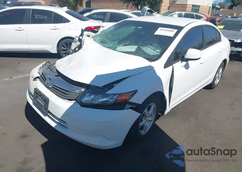 2012 Honda Civic Natural Gas from USA, damaged, VIN 19XFB5F52CE002719